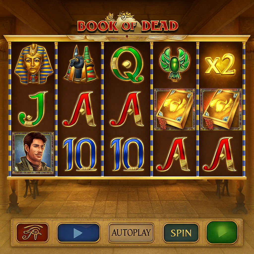 BassBet - Book of Dead Slot - Play'n GO