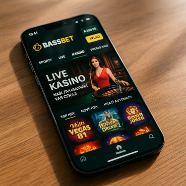 BassBet - Mobile Platform - Responsive Design for Tablets and Smartphones